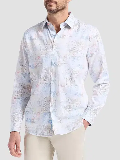 Robert Graham Men's Vista Paisley Print Shirt | Thumbnail 4 Robert Graham Men's Vista Paisley Print Shirt | Thumbnail 4