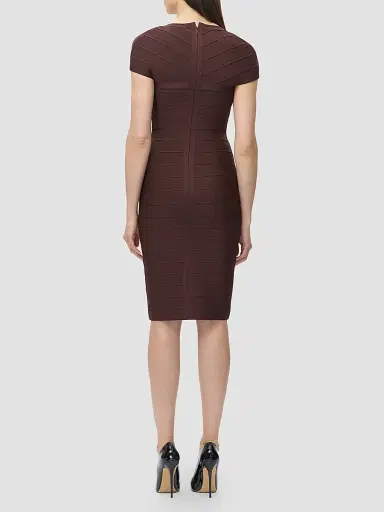 Hervé Léger Women's The Premiere Bandage Midi-Dress | Thumbnail 3 Hervé Léger Women's The Premiere Bandage Midi-Dress | Thumbnail 3
