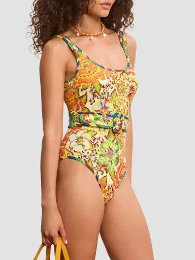 ALÉMAIS Women's Charlie Belted One-Piece Swimsuit | Thumbnail 3 ALÉMAIS Women's Charlie Belted One-Piece Swimsuit | Thumbnail 3