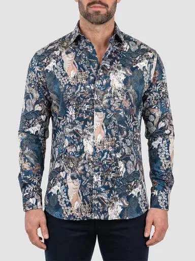 Maceoo Men's Fibonacci Woven Shirt | Thumbnail 2 Maceoo Men's Fibonacci Woven Shirt | Thumbnail 2