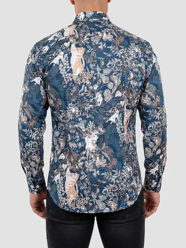 Maceoo Men's Fibonacci Woven Shirt | Thumbnail 4 Maceoo Men's Fibonacci Woven Shirt | Thumbnail 4