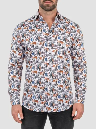 Maceoo Men's Fibonacci Woven Shirt | Thumbnail 2 Maceoo Men's Fibonacci Woven Shirt | Thumbnail 2