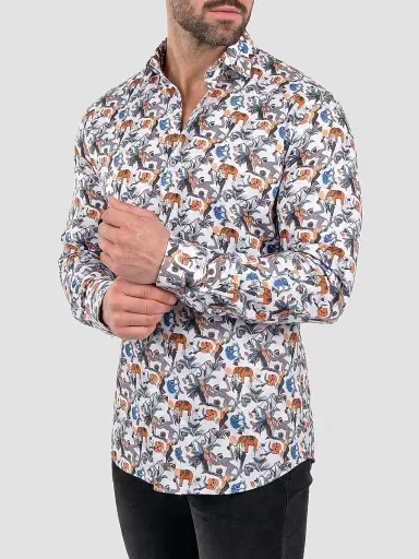 Maceoo Men's Fibonacci Woven Shirt | Thumbnail 3 Maceoo Men's Fibonacci Woven Shirt | Thumbnail 3