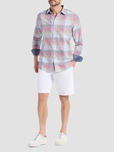 Robert Graham Men's Ligett Gingham Shirt | Thumbnail 2 Robert Graham Men's Ligett Gingham Shirt | Thumbnail 2