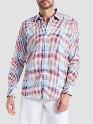 Robert Graham Men's Ligett Gingham Shirt | Thumbnail 3 Robert Graham Men's Ligett Gingham Shirt | Thumbnail 3