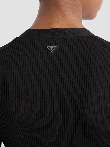 Prada Women's Cotton Cardigan | Thumbnail 5 Prada Women's Cotton Cardigan | Thumbnail 5
