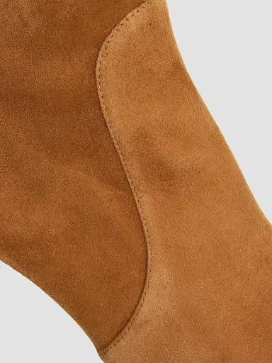 Stuart Weitzman Women's Stuart Power 75 75MM Suede Boots | Thumbnail 5 Stuart Weitzman Women's Stuart Power 75 75MM Suede Boots | Thumbnail 5