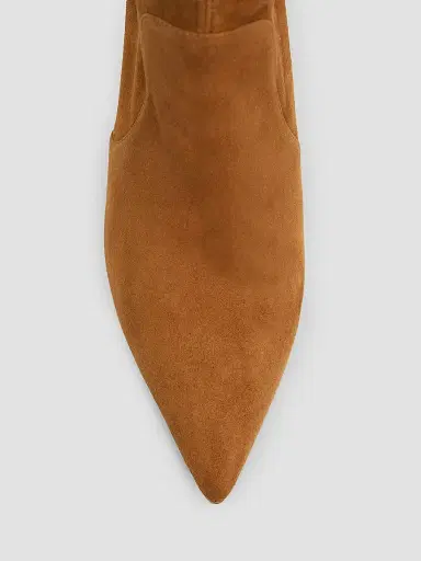 Stuart Weitzman Women's Stuart Power 75 75MM Suede Boots | Thumbnail 6 Stuart Weitzman Women's Stuart Power 75 75MM Suede Boots | Thumbnail 6
