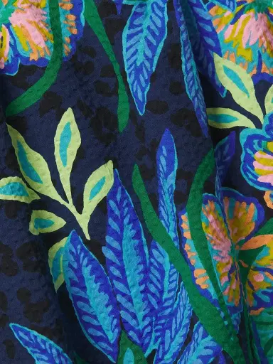Lilly Pulitzer Women's Deacon Floral Empire Midi Dress | Thumbnail 6 Lilly Pulitzer Women's Deacon Floral Empire Midi Dress | Thumbnail 6