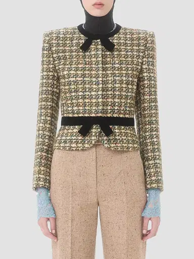 Valentino Women's Tweed Jacket | Thumbnail 2 Valentino Women's Tweed Jacket | Thumbnail 2
