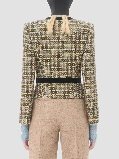 Valentino Women's Tweed Jacket | Thumbnail 4 Valentino Women's Tweed Jacket | Thumbnail 4