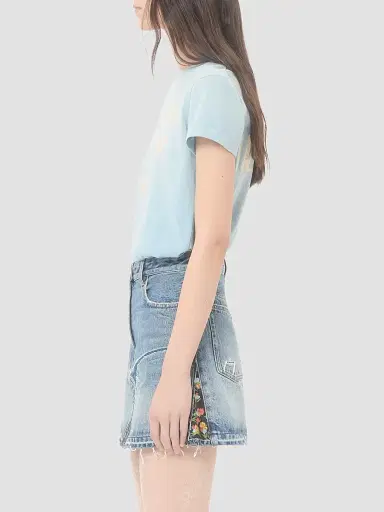 Valentino Women's Printed Cotton T-Shirt | Thumbnail 4 Valentino Women's Printed Cotton T-Shirt | Thumbnail 4