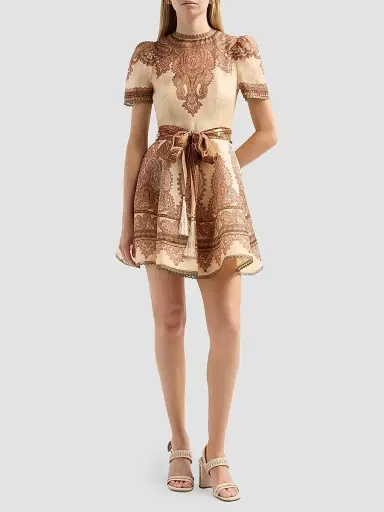 Zimmermann Women's Ascent Picnic Mini Dress | Thumbnail 2 Zimmermann Women's Ascent Picnic Mini Dress | Thumbnail 2