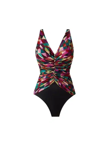 Miraclesuit Swim Women's Farfalle Charmer One-Piece Swimsuit | Thumbnail 1 Miraclesuit Swim Women's Farfalle Charmer One-Piece Swimsuit | Thumbnail 1