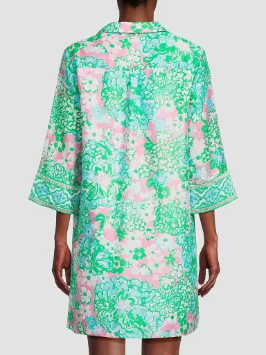 Lilly Pulitzer Women's Daphnie Plumes in Bloom Tunic Dress | Thumbnail 5 Lilly Pulitzer Women's Daphnie Plumes in Bloom Tunic Dress | Thumbnail 5