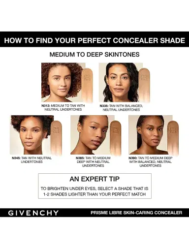 Givenchy Prisme Libre Skin-Caring 24H Hydrating & Correcting Multi-Use Concealer | Thumbnail 10 Givenchy Prisme Libre Skin-Caring 24H Hydrating & Correcting Multi-Use Concealer | Thumbnail 10
