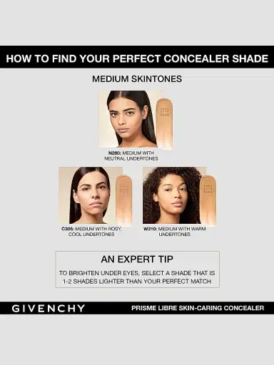 Givenchy Prisme Libre Skin-Caring 24H Hydrating & Correcting Multi-Use Concealer | Thumbnail 10 Givenchy Prisme Libre Skin-Caring 24H Hydrating & Correcting Multi-Use Concealer | Thumbnail 10