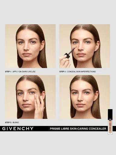 Givenchy Prisme Libre Skin-Caring 24H Hydrating & Correcting Multi-Use Concealer | Thumbnail 8 Givenchy Prisme Libre Skin-Caring 24H Hydrating & Correcting Multi-Use Concealer | Thumbnail 8