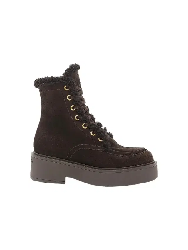 Women's 20MM Suede & Shearling Boots Women's 20MM Suede & Shearling Boots