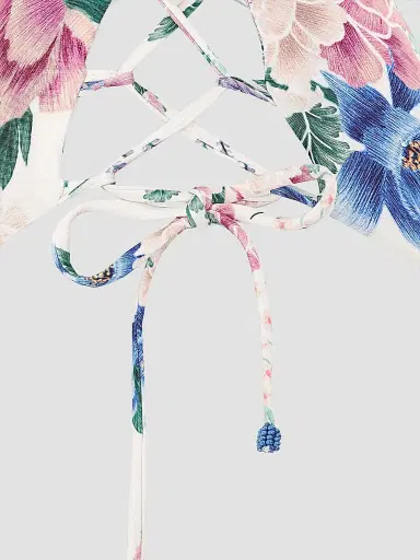 Agua Bendita Women's Posh Ivy Floral Reversible Cut-Out One-Piece Swimsuit | Thumbnail 7 Agua Bendita Women's Posh Ivy Floral Reversible Cut-Out One-Piece Swimsuit | Thumbnail 7