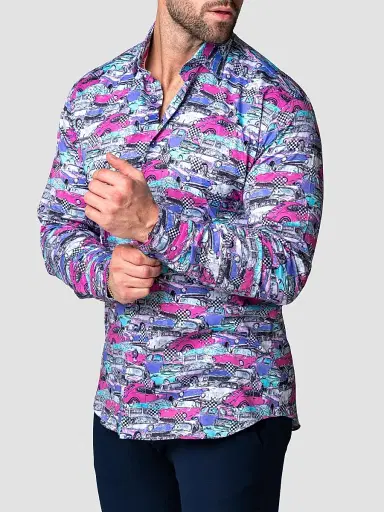 Maceoo Men's Fibonacci Vin Multi Shirt | Thumbnail 3 Maceoo Men's Fibonacci Vin Multi Shirt | Thumbnail 3