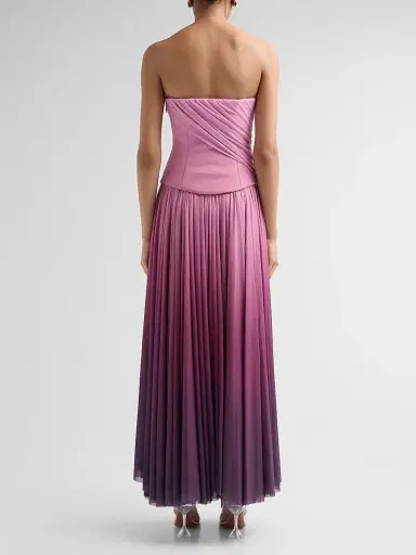 ACLER Women's Femme Fatale Primley Ombré Strapless Maxi Dress | Thumbnail 3 ACLER Women's Femme Fatale Primley Ombré Strapless Maxi Dress | Thumbnail 3