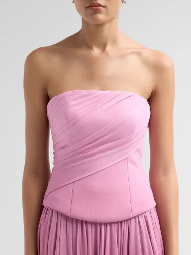 ACLER Women's Femme Fatale Primley Ombré Strapless Maxi Dress | Thumbnail 5 ACLER Women's Femme Fatale Primley Ombré Strapless Maxi Dress | Thumbnail 5