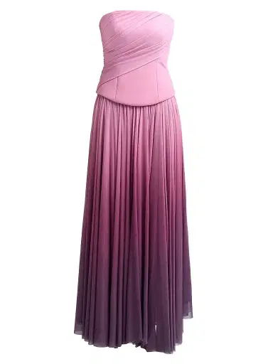 ACLER Women's Femme Fatale Primley Ombré Strapless Maxi Dress | Thumbnail 1 ACLER Women's Femme Fatale Primley Ombré Strapless Maxi Dress | Thumbnail 1