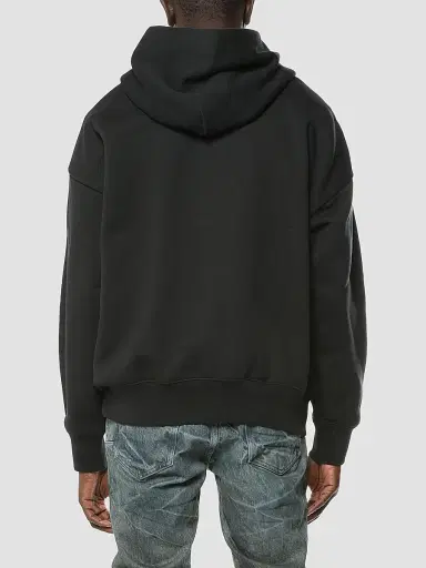 Purple Brand Men's Logo Cotton Fleece Zip-Front Hoodie | Thumbnail 2 Purple Brand Men's Logo Cotton Fleece Zip-Front Hoodie | Thumbnail 2