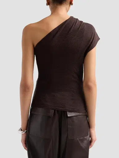 A.L.C. A. L.C. Women's Kaylee Merino Wool One-Shoulder Top | Thumbnail 3 A.L.C. A. L.C. Women's Kaylee Merino Wool One-Shoulder Top | Thumbnail 3