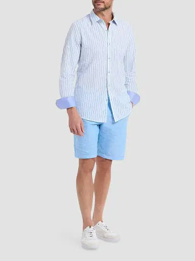 Robert Graham Men's Wythburn Woven Cotton Button-Front Shirt | Thumbnail 2 Robert Graham Men's Wythburn Woven Cotton Button-Front Shirt | Thumbnail 2