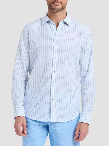 Robert Graham Men's Wythburn Woven Cotton Button-Front Shirt | Thumbnail 3 Robert Graham Men's Wythburn Woven Cotton Button-Front Shirt | Thumbnail 3