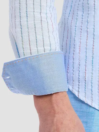 Robert Graham Men's Wythburn Woven Cotton Button-Front Shirt | Thumbnail 6 Robert Graham Men's Wythburn Woven Cotton Button-Front Shirt | Thumbnail 6