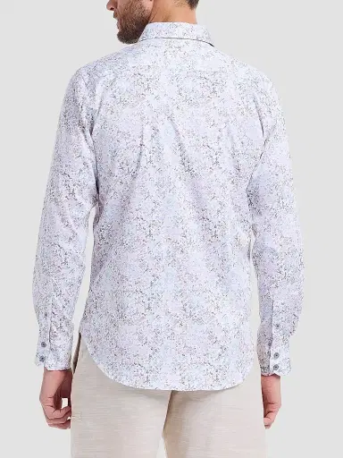 Robert Graham Men's Liverpool Printed Stretch-Cotton Shirt | Thumbnail 5 Robert Graham Men's Liverpool Printed Stretch-Cotton Shirt | Thumbnail 5