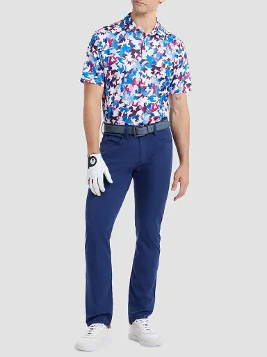 Robert Graham Men's Bartlow Knit Polo Shirt | Thumbnail 2 Robert Graham Men's Bartlow Knit Polo Shirt | Thumbnail 2