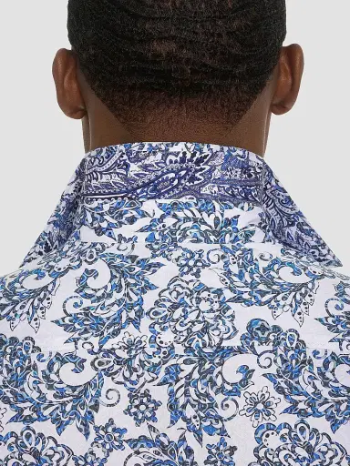 Robert Graham Men's Divan Woven Button-Up Shirt | Thumbnail 4 Robert Graham Men's Divan Woven Button-Up Shirt | Thumbnail 4