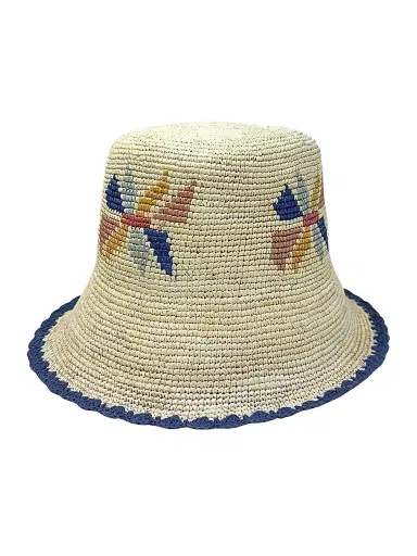 Freya Women's Galaxy Straw Bucket Hat | Thumbnail 1 Freya Women's Galaxy Straw Bucket Hat | Thumbnail 1