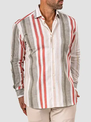 Maceoo Men's Fibonacci Marthyr Bold Stripe Shirt | Thumbnail 8 Maceoo Men's Fibonacci Marthyr Bold Stripe Shirt | Thumbnail 8