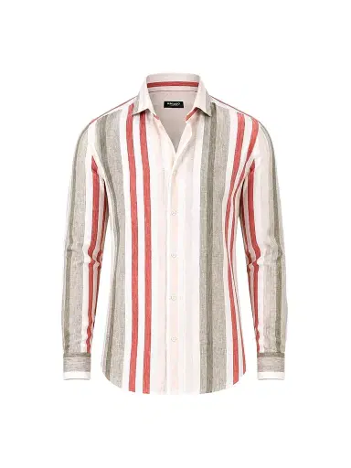 Maceoo Men's Fibonacci Marthyr Bold Stripe Shirt | Thumbnail 1 Maceoo Men's Fibonacci Marthyr Bold Stripe Shirt | Thumbnail 1