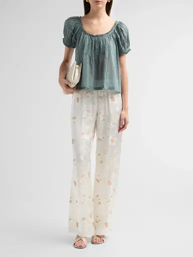 DÔEN Women's Frederica Cotton Top | Thumbnail 2 DÔEN Women's Frederica Cotton Top | Thumbnail 2