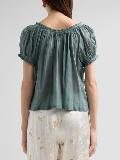 DÔEN Women's Frederica Cotton Top | Thumbnail 3 DÔEN Women's Frederica Cotton Top | Thumbnail 3