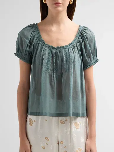 DÔEN Women's Frederica Cotton Top | Thumbnail 5 DÔEN Women's Frederica Cotton Top | Thumbnail 5