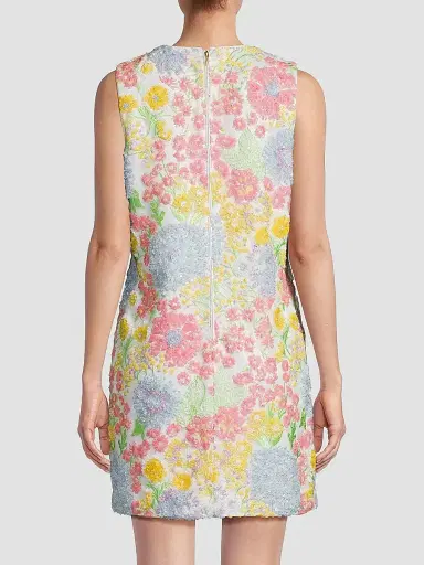 Lilly Pulitzer Women's Airbella Floral Sequined Shift Dress | Thumbnail 5 Lilly Pulitzer Women's Airbella Floral Sequined Shift Dress | Thumbnail 5