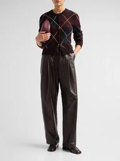 A.L.C. A. L.C. Women's Skyler Argyle Wool-Cashmere Cardigan | Thumbnail 2 A.L.C. A. L.C. Women's Skyler Argyle Wool-Cashmere Cardigan | Thumbnail 2