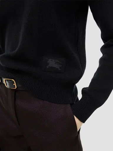 Burberry Women's Cait Cashmere Quarter-Zip Sweater | Thumbnail 3 Burberry Women's Cait Cashmere Quarter-Zip Sweater | Thumbnail 3