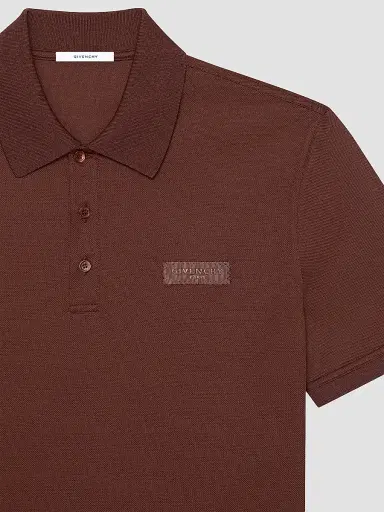 Givenchy Men's Polo Shirt in Cotton with Logo Gros Grain | Thumbnail 3 Givenchy Men's Polo Shirt in Cotton with Logo Gros Grain | Thumbnail 3