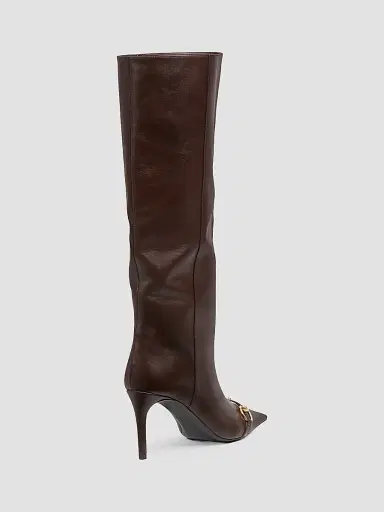 Gucci Women's Donna 80MM Leather Boots | Thumbnail 3 Gucci Women's Donna 80MM Leather Boots | Thumbnail 3