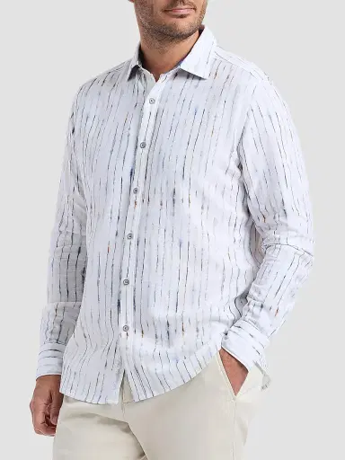 Robert Graham Men's Bradlaugh Striped Shirt | Thumbnail 4 Robert Graham Men's Bradlaugh Striped Shirt | Thumbnail 4
