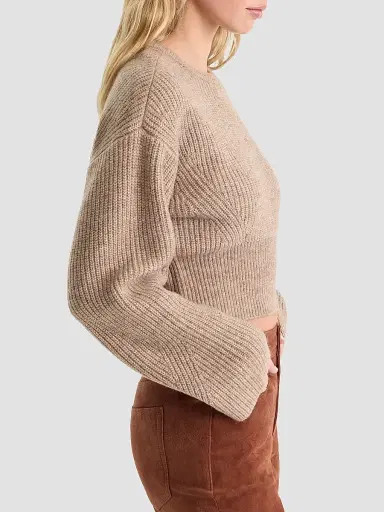 GOOD AMERICAN Women's The Chunky Knit Sweater | Thumbnail 5 GOOD AMERICAN Women's The Chunky Knit Sweater | Thumbnail 5