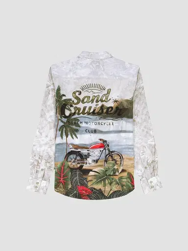 Robert Graham Men's Sand Cruiser Floral Graphic Shirt | Thumbnail 3 Robert Graham Men's Sand Cruiser Floral Graphic Shirt | Thumbnail 3